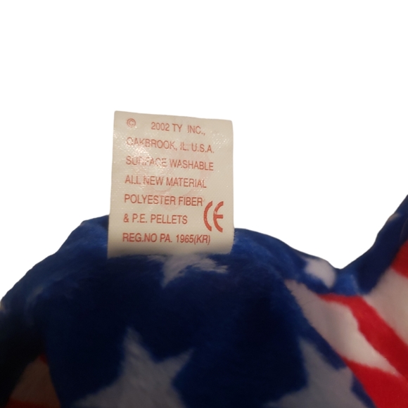 Vintage Ty Beanie Baby Liberty Bear - Picture 3 of 7